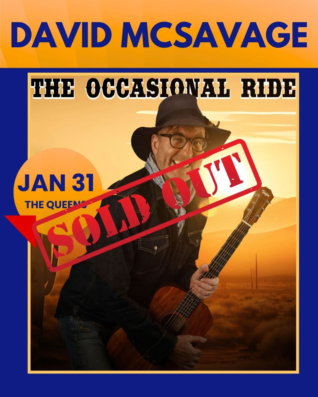 David McSavage — The Occasional Ride
