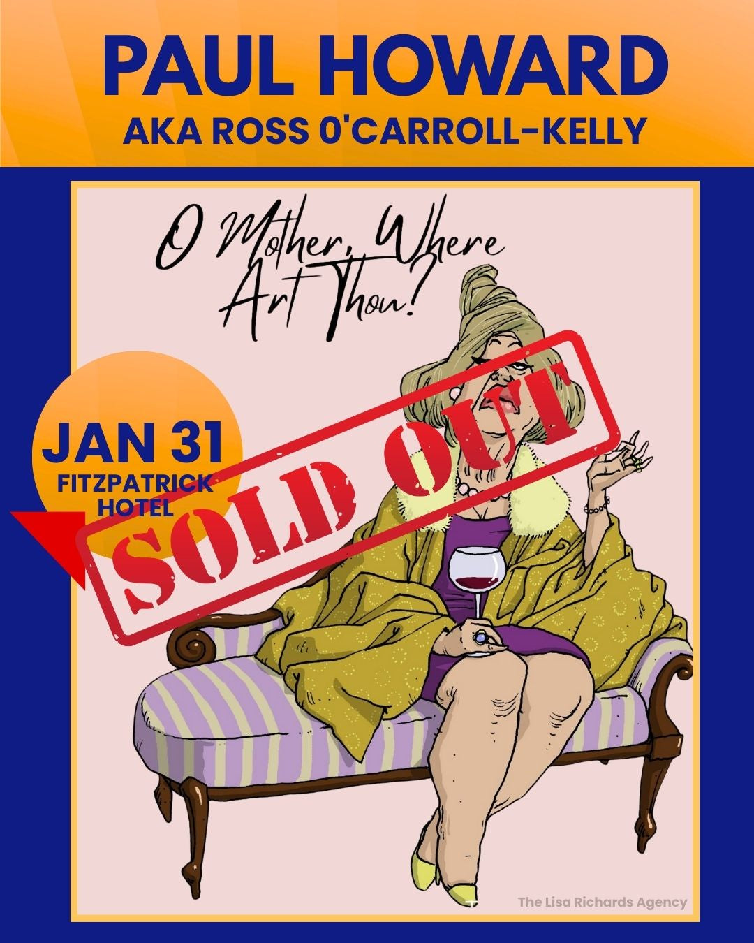 Paul Howard aka Ross O’Carroll-Kelly